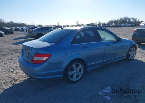 2010 Mercedes-Benz C 300 Sport from USA, damaged, VIN WDDGF5EB6AR095509